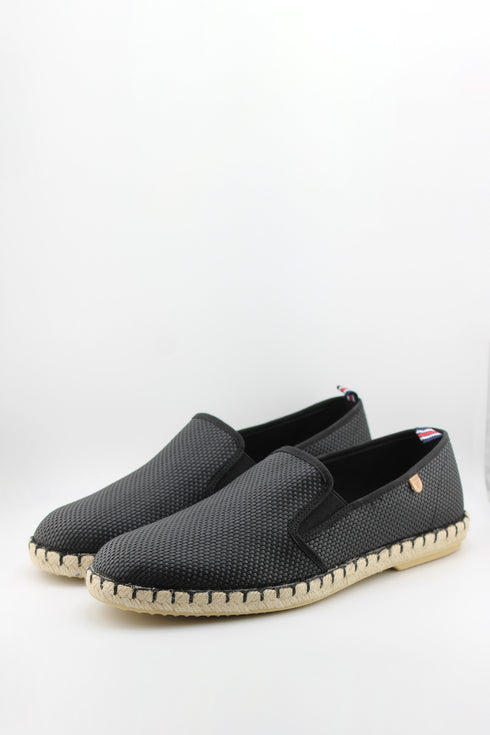 Verbenas Men Textured Slip-On Espadrille Loafers